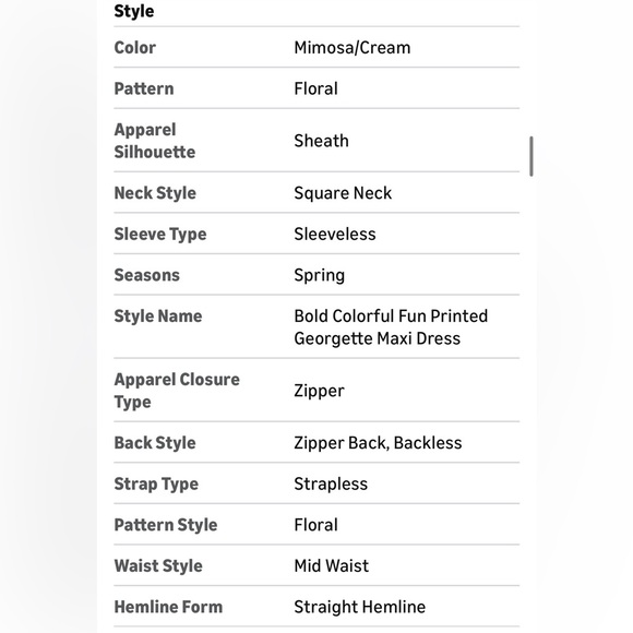 Maggy London Floral Mimosa Dress Size 0 NWT Floral Maxi Dress in Green and Pink - Picture 9 of 9